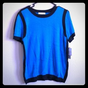 Top/Sweater Blue & Black